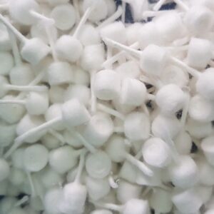 10gm Round Cotton Wicks For Oil Lamps