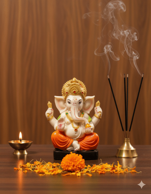 11-Inch Babu Ganesha Idol 
