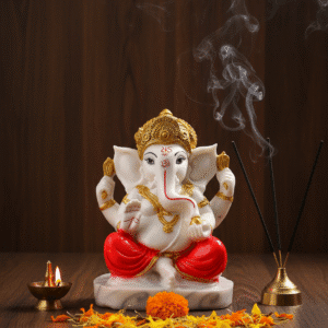 The Grand 12-Inch Kan Ganesh Murti for Divine Blessings