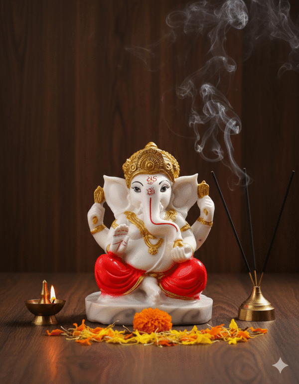 The Grand 12-Inch Kan Ganesh Murti for Divine Blessings