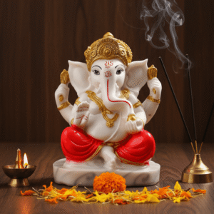 The Grand 12-Inch Kan Ganesh Murti for Divine Blessings