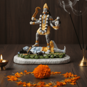 Kali Statue, Maha Kali, Shiva and Kali, Hindu Idol, Pooja Murti, Polyresin Figurine, Spiritual Gift