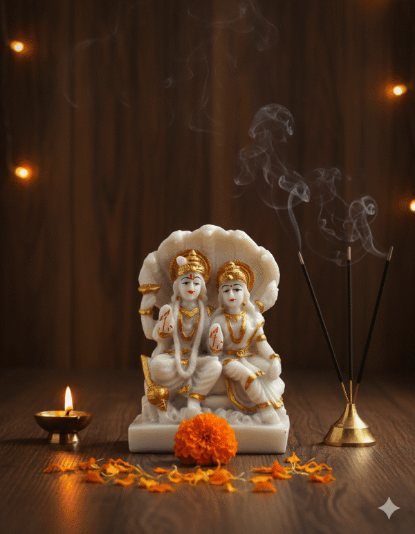 Shiv Parivar, Shiva Parvati, Hindu Idol, Pooja Murti, Polyresin Figurine, Spiritual Gift, Wedding Gift