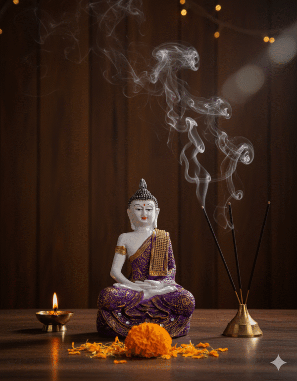 Gautam Buddha Statue for Home, Peace & Harmony Decor, Vastu Showpiece