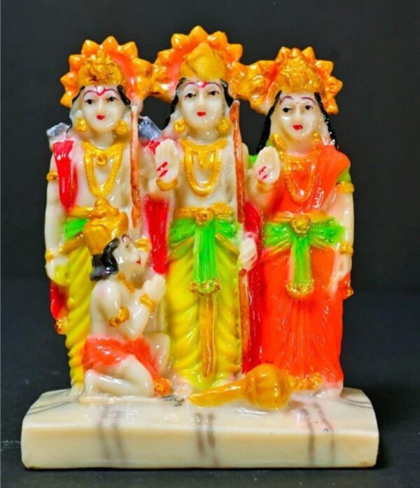 Premium Resin 6 Inch Ram Darbar Statue