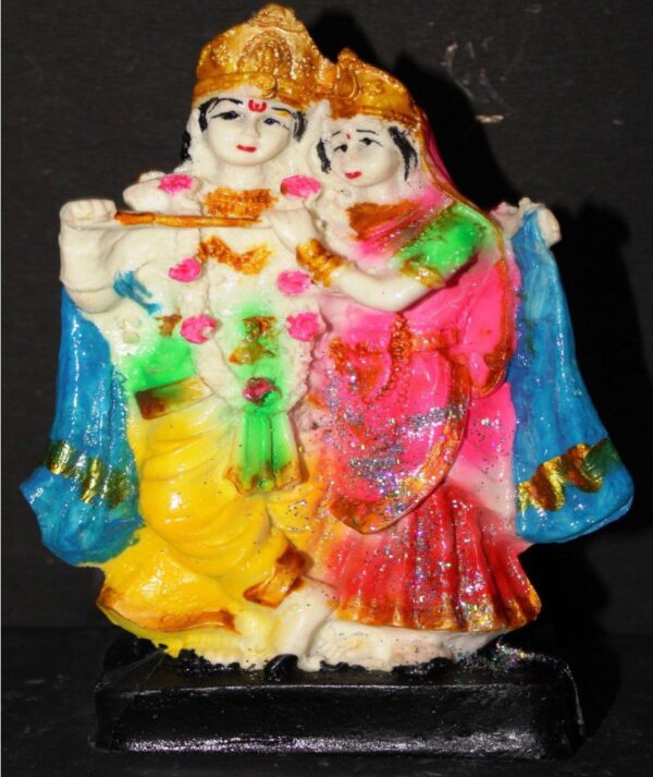 6-Inch Radha Krishna Idol Statue
