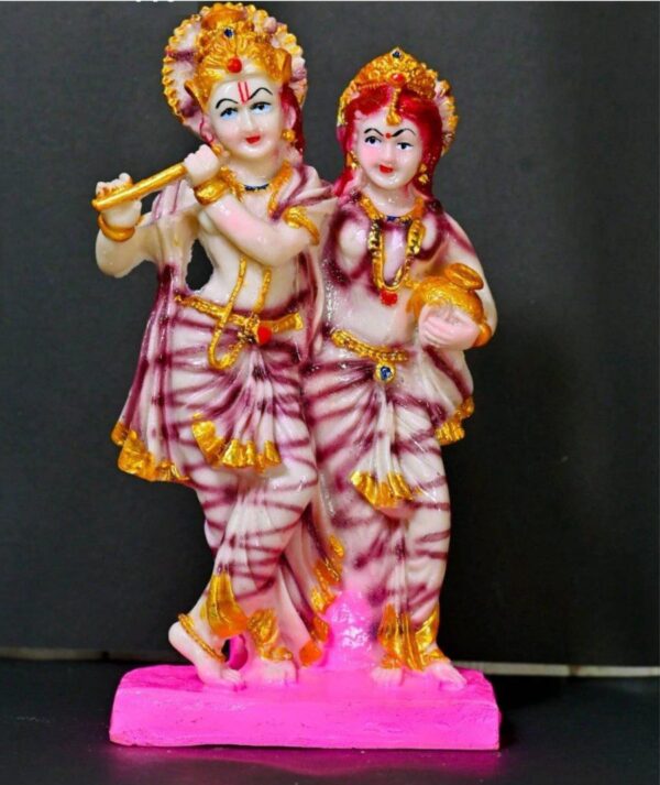 11 Inch Artistic Radha Krishna Murti