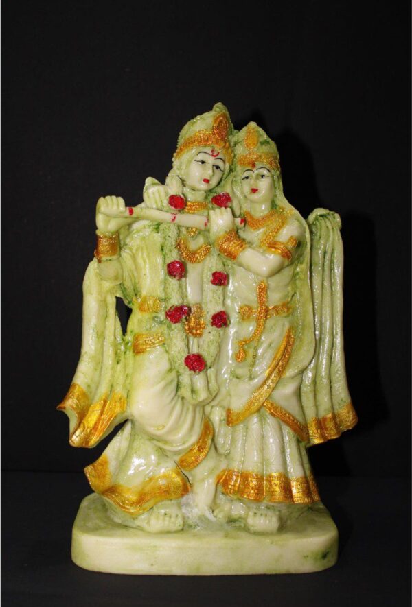 10-inch Radha Krishna Idol Murti