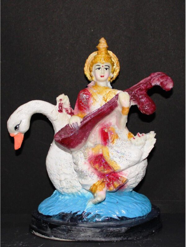 Saraswati Murti on Swan