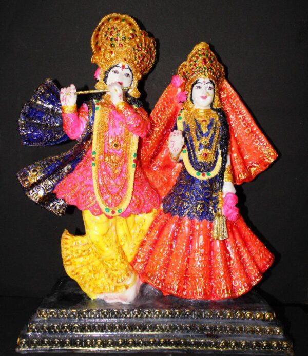20 Inch ISKCON Radha Krishna Idol