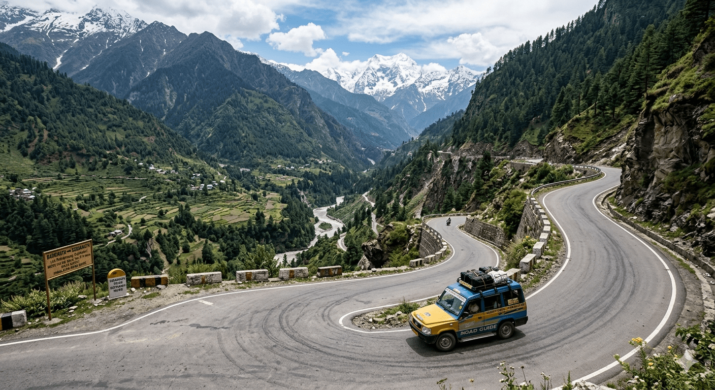 Badrinath to Kedarnath Route — Distance, Time & Road Guide