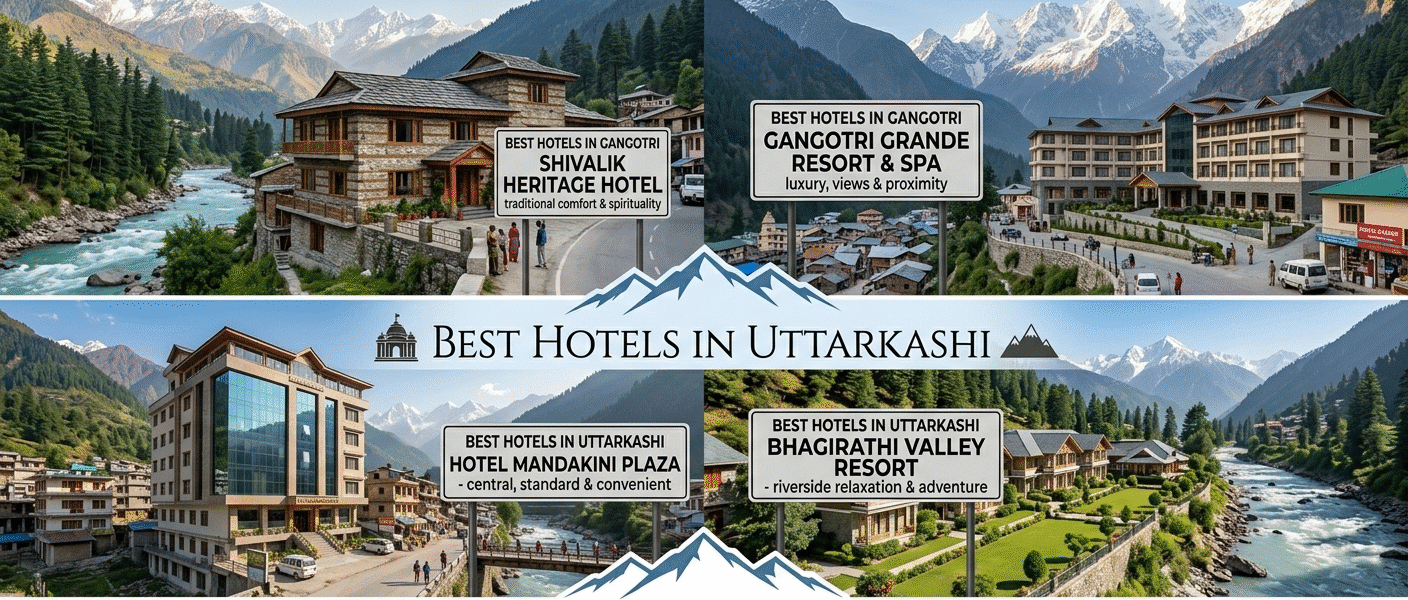 Best Hotels in Gangotri & Uttarkashi
