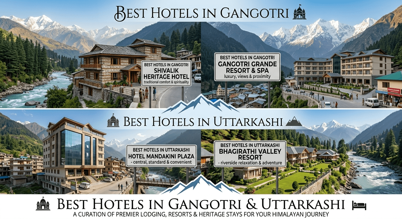 Best Hotels in Gangotri & Uttarkashi — Complete 2026 Stay Guide