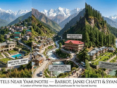 Best Hotels Near Yamunotri — Barkot, Janki Chatti & Syanachatti